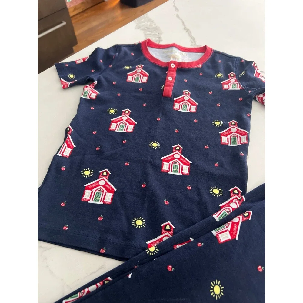 Beaufort Bonnet Company Sutton's Short Sleeve Set in the Happy Little School 10‎